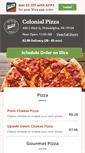 Mobile Screenshot of colonialpizzaphilly.com